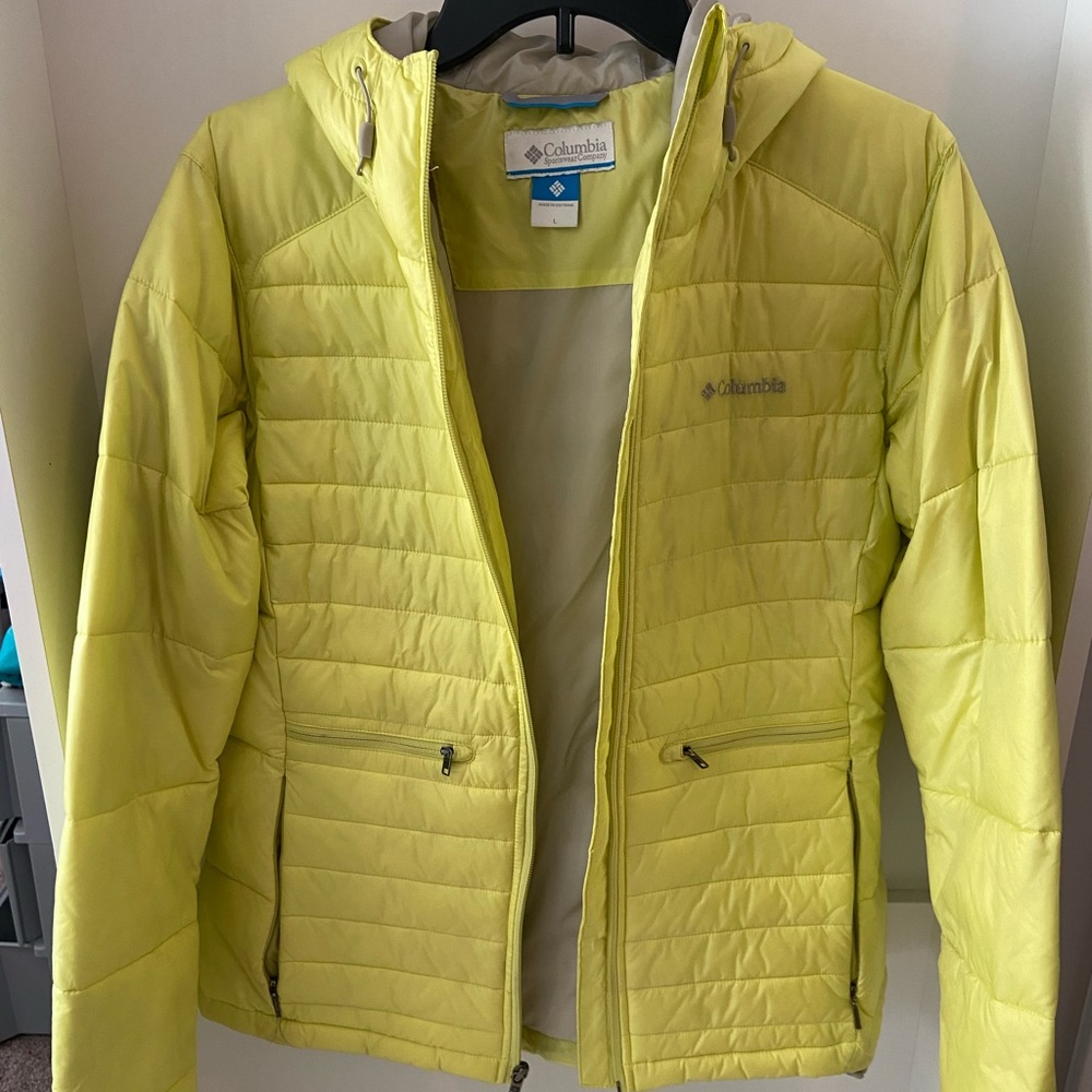 Columbia Yellow Ski Jacket